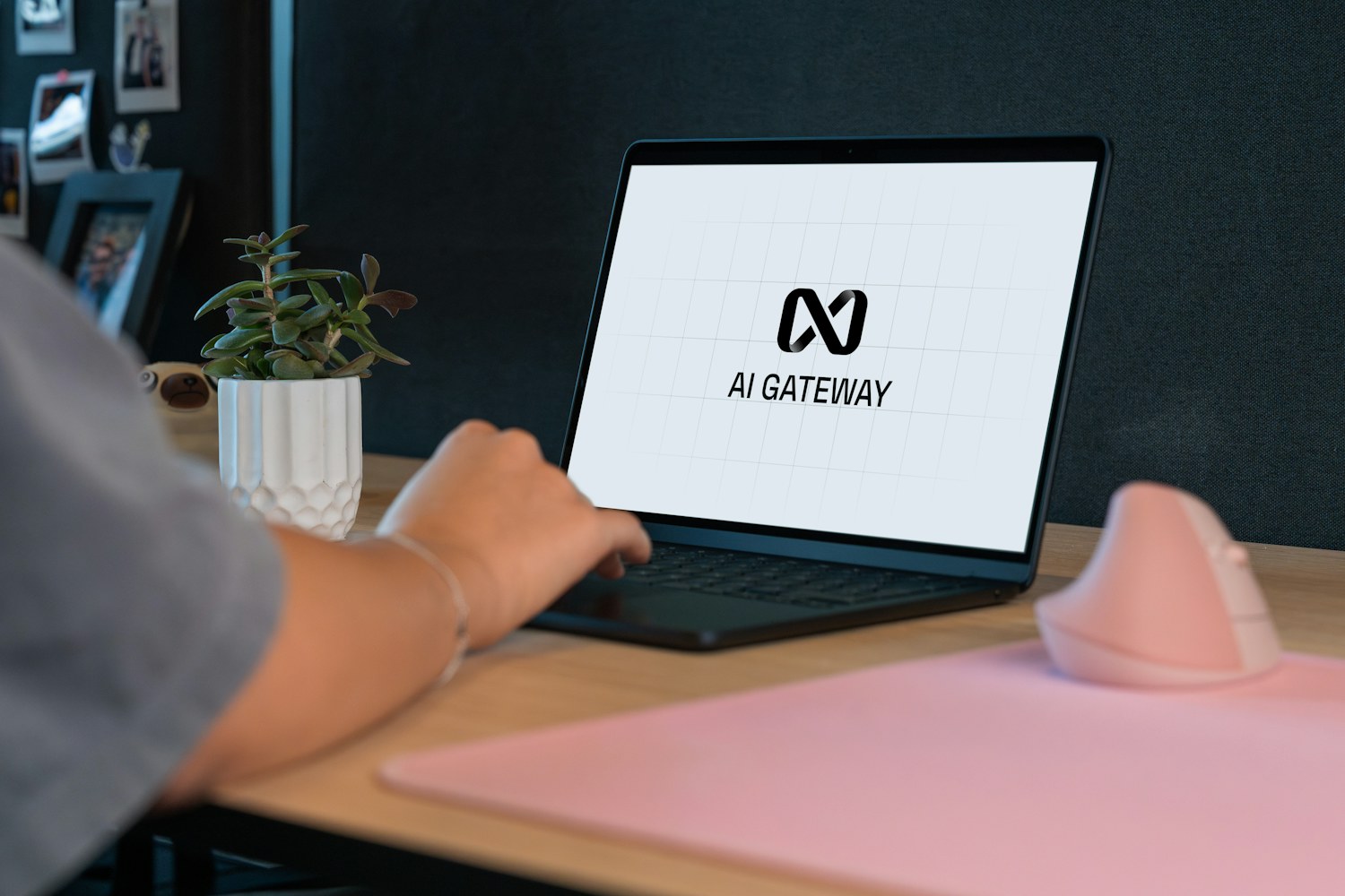 Editorial photography illustrating ai & efficiency