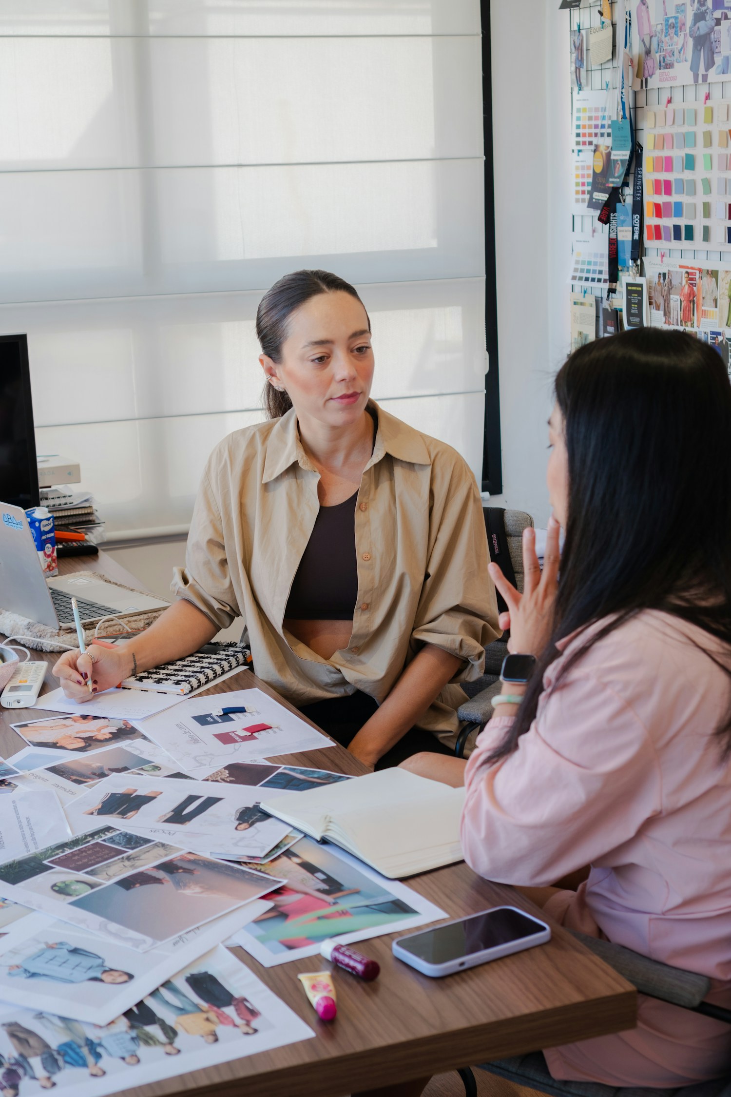 Editorial photography illustrating content strategy
