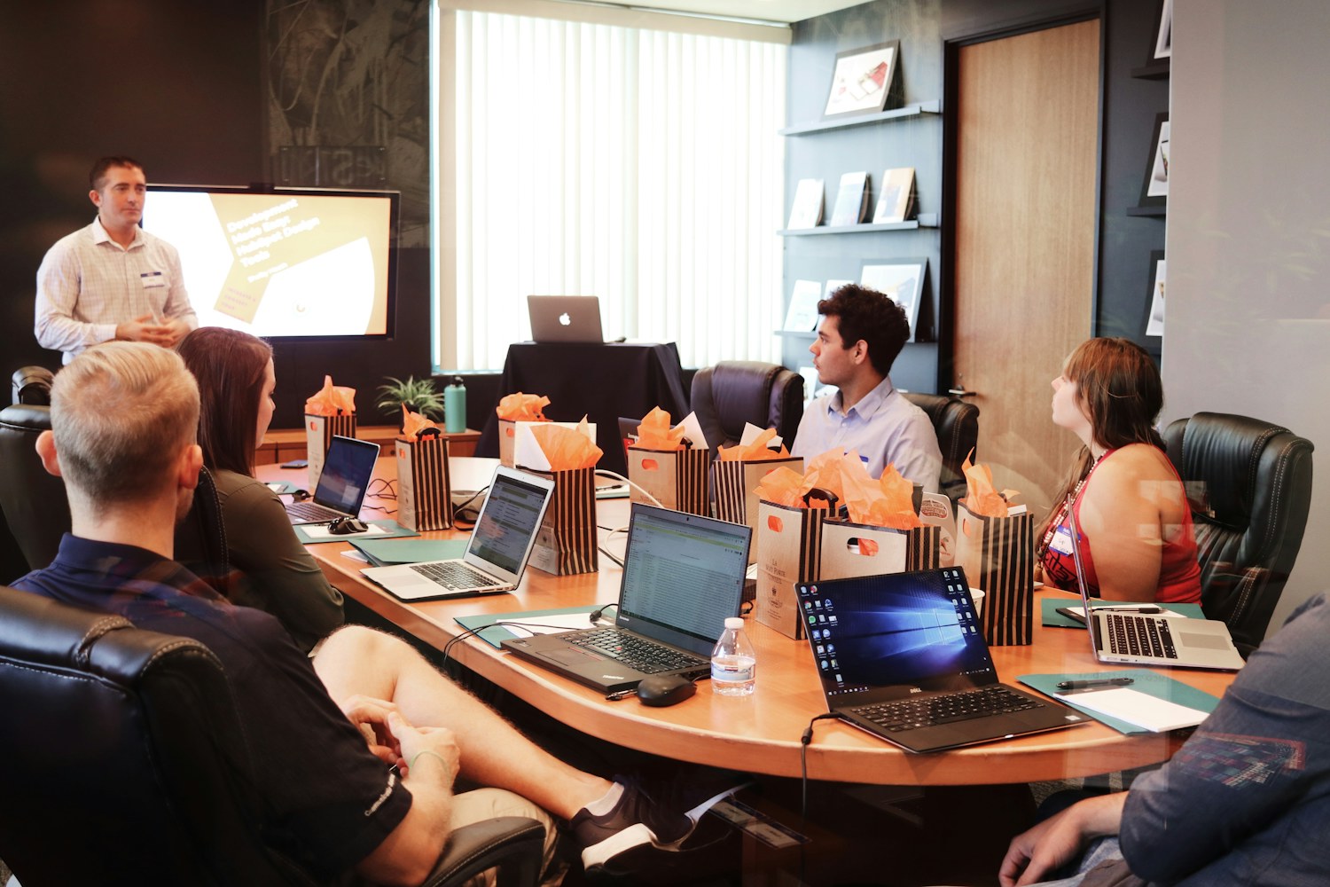 Editorial photography illustrating business design