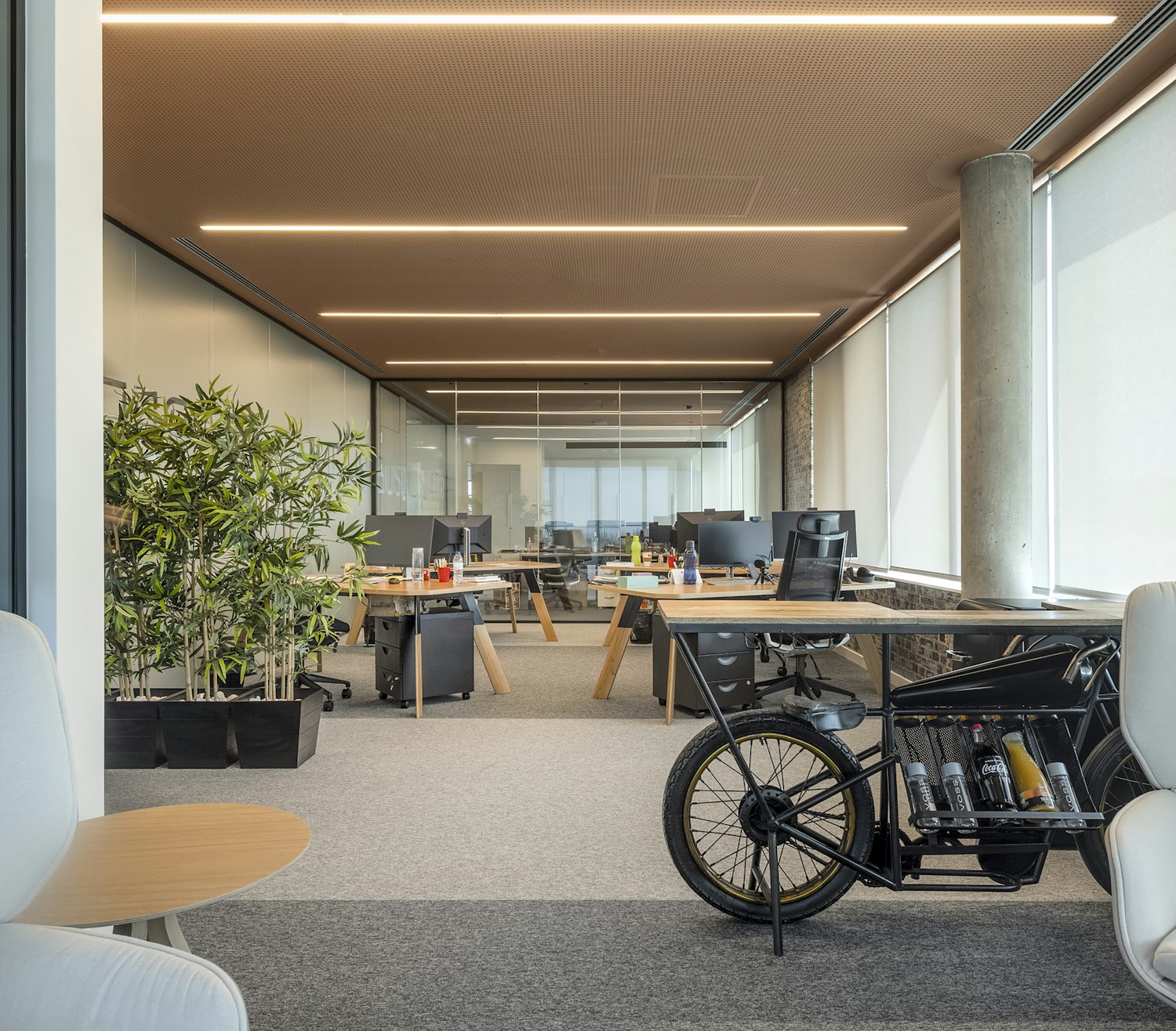 Editorial photography illustrating automation