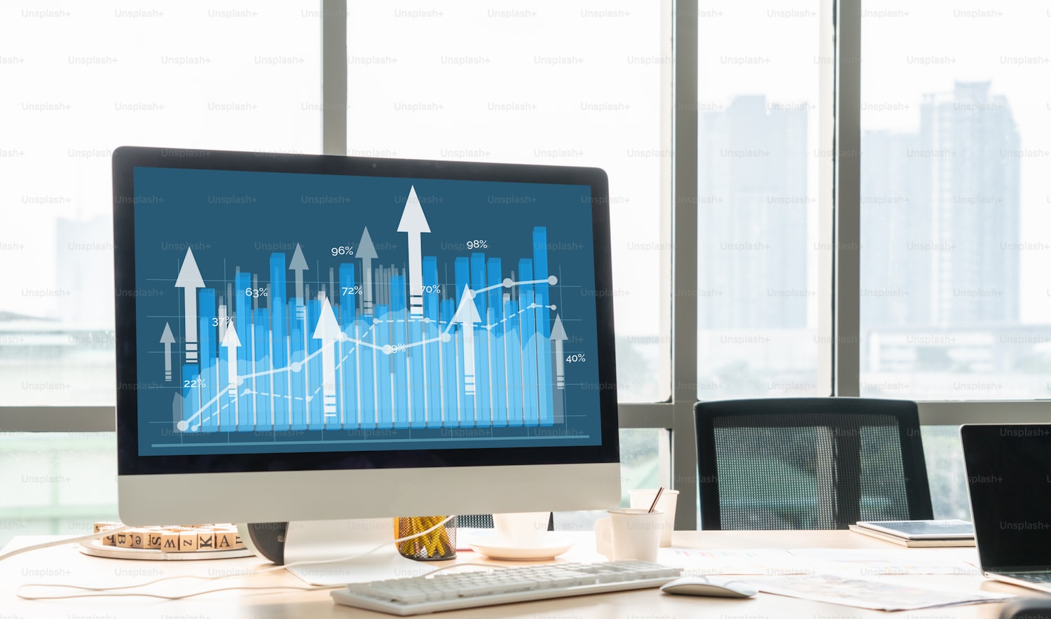 Editorial photography illustrating revenue operations